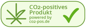 CO₂-positives Produkt powered by co2-pos.de - VALID